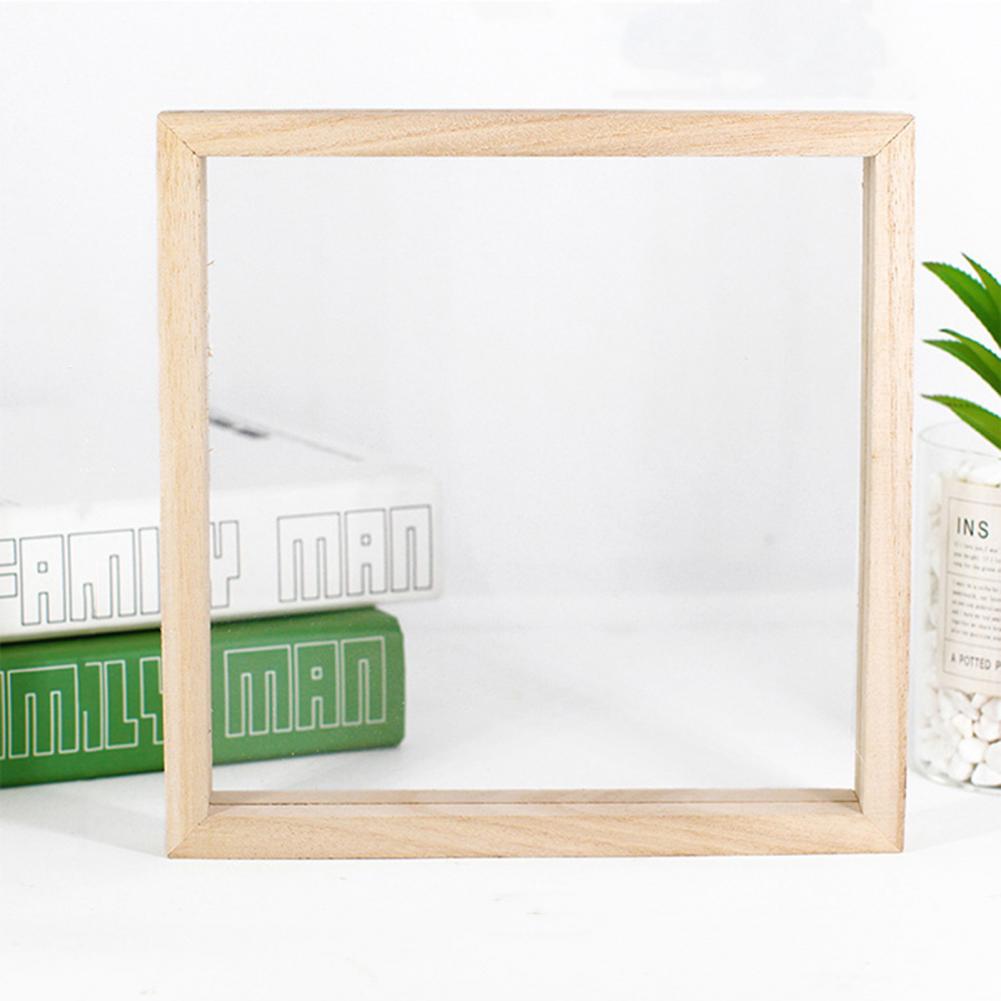 Engraved Wood Frame - Cadre Photo en bois et acrylique,