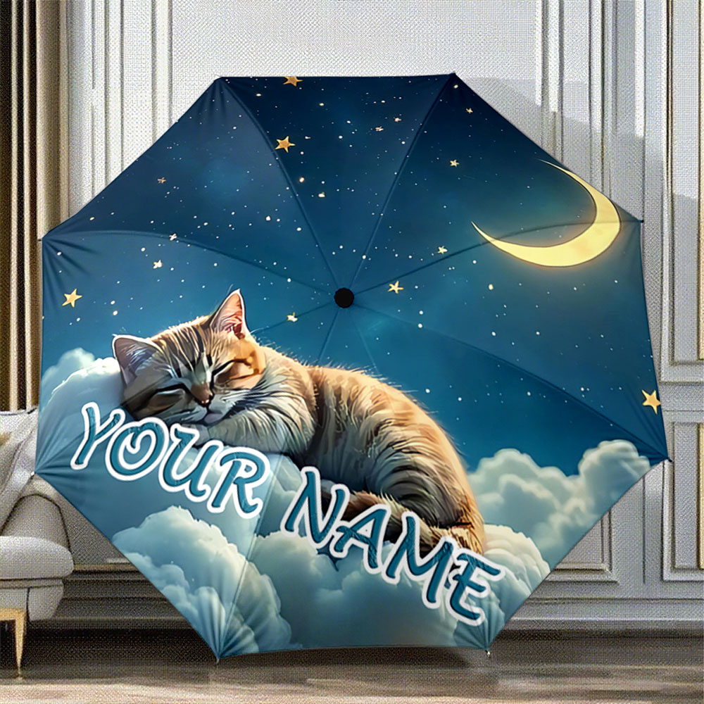 Custom Night Sky - Parapluie personnalisé avec le nom de