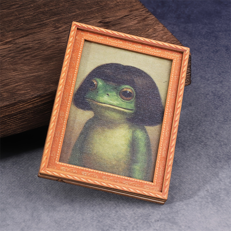 Engraved Wood Frame - Mini cadre photo en bois avec