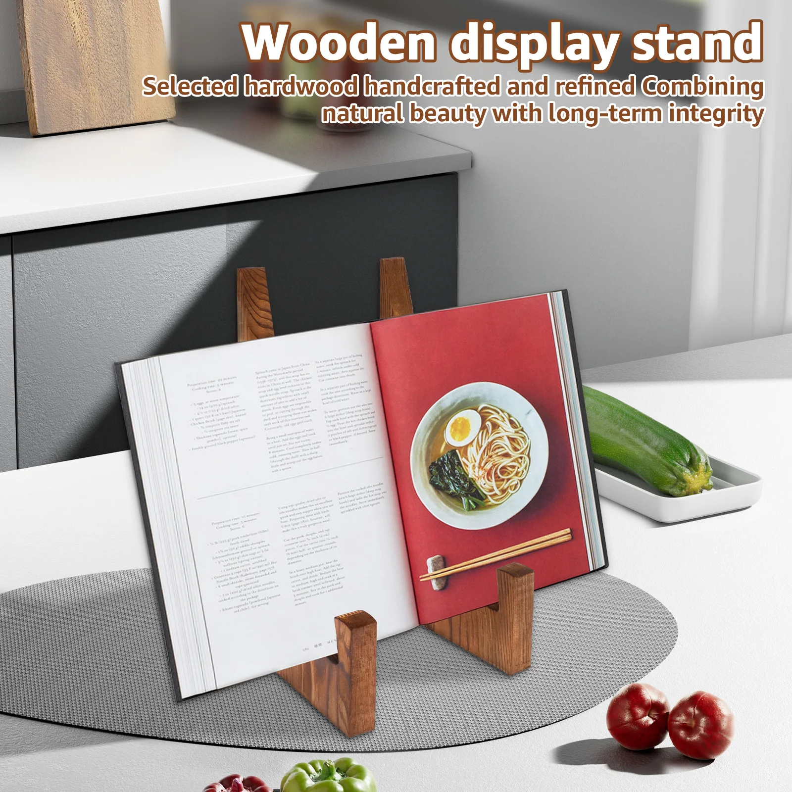 Support de plaque en bois, pré - Engraved Wood Frame avis et prix