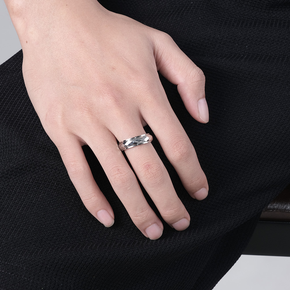 Bague anti-pression en acier i - Initial Ring Custom avis et prix