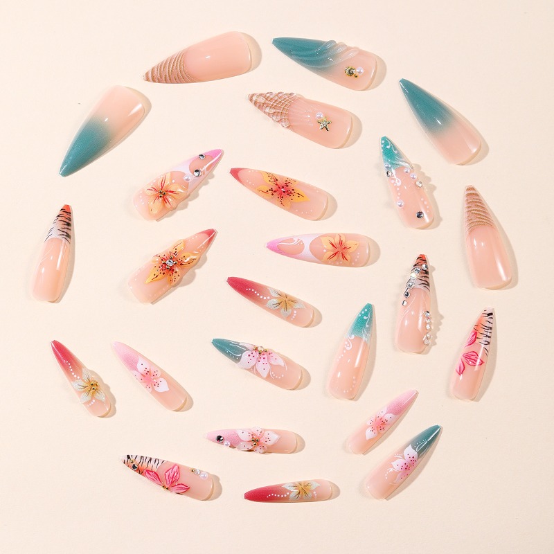 24CS Faux Ongles Français Impr - Pressed Flower Art avis et prix
