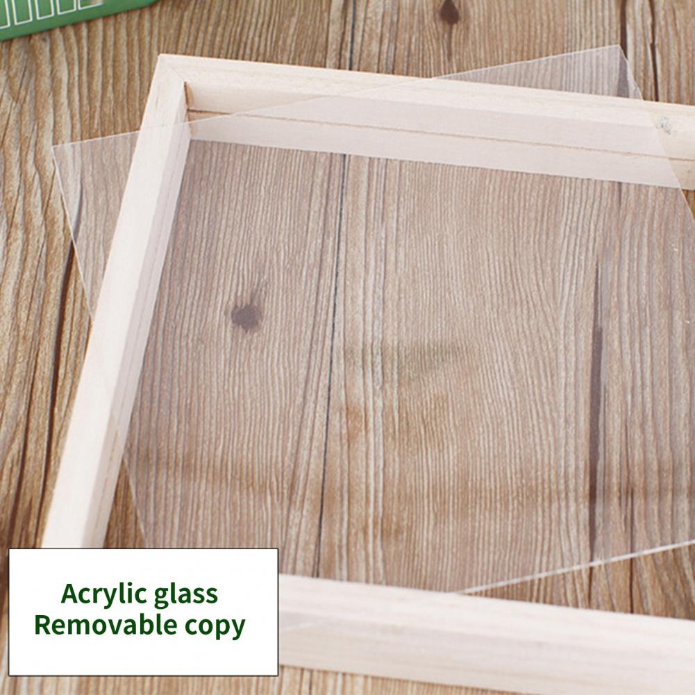 Cadre Photo en bois et acryliq - Engraved Wood Frame avis et prix