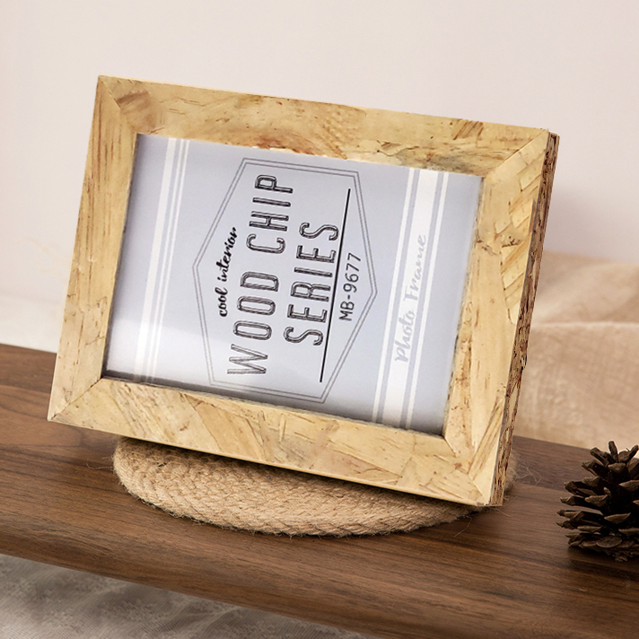 Cadre photo en bois, décoratio - Engraved Wood Frame avis et prix