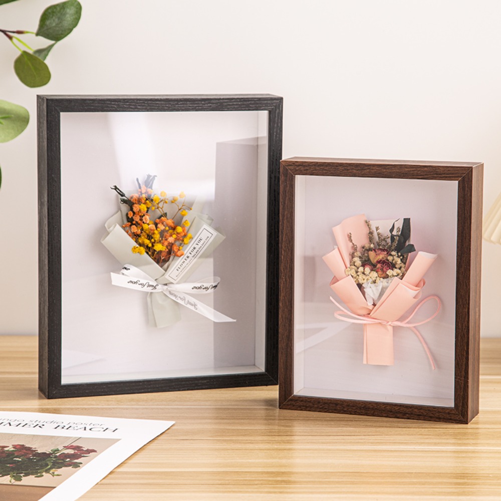 Cadre photo rectangulaire en b - Engraved Wood Frame avis et prix