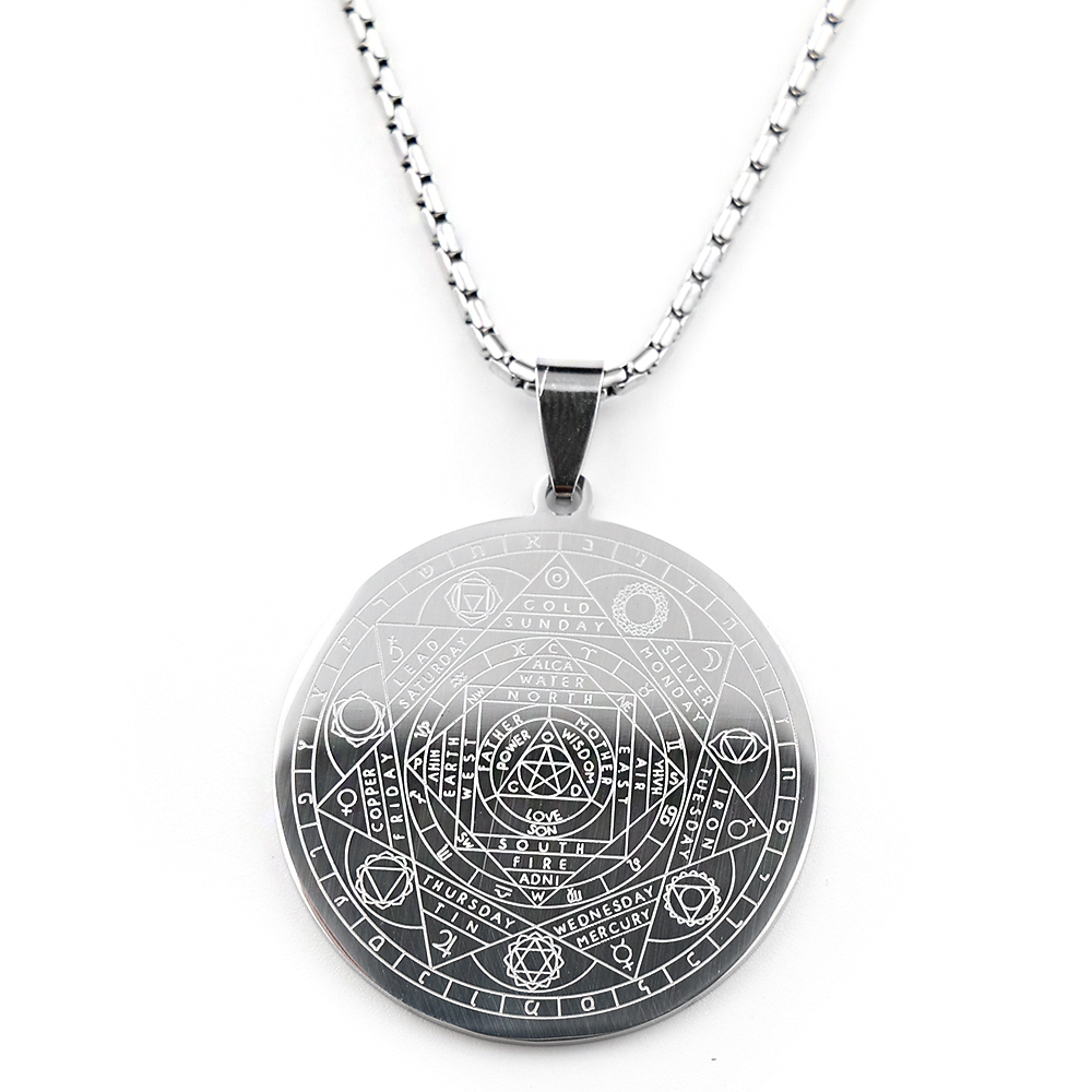 Collier pendentif en acier ino - Birth Flower Necklace avis et prix
