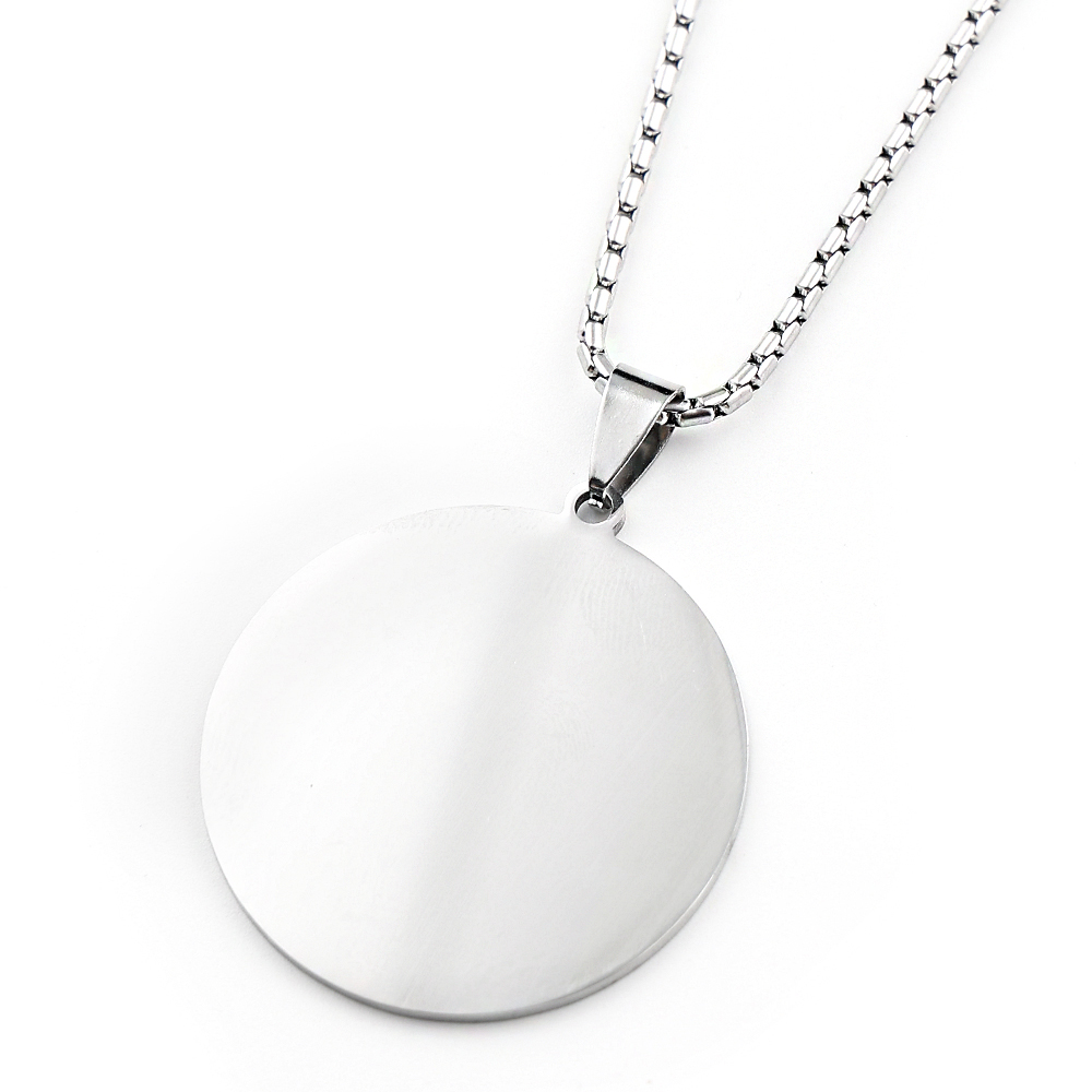 Collier pendentif en acier ino - Birth Flower Necklace avis et prix