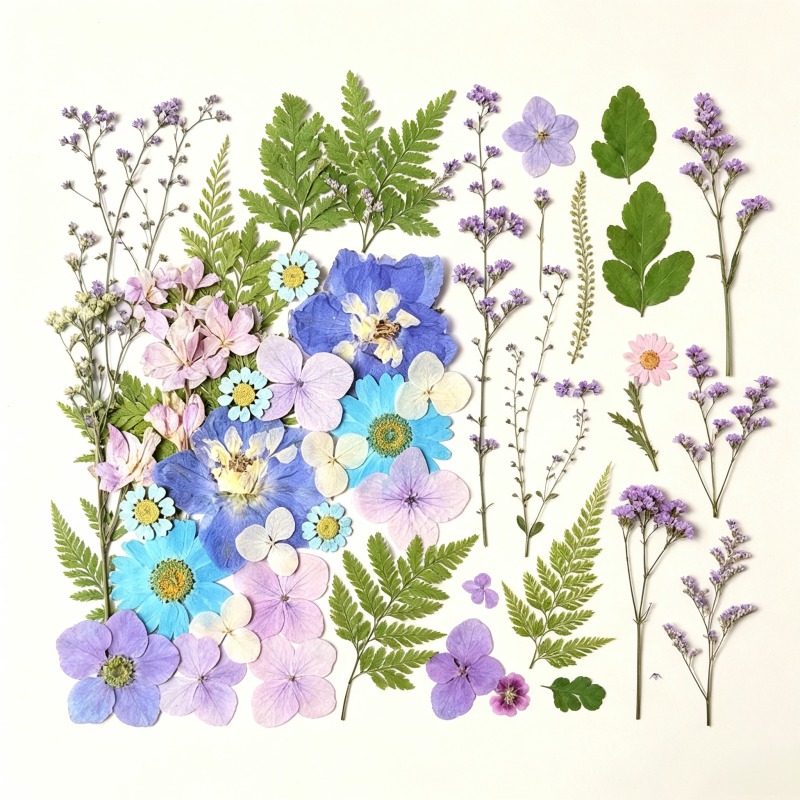 Kit de fleurs séchées pressées - Dried Flower Bookmark avis et prix