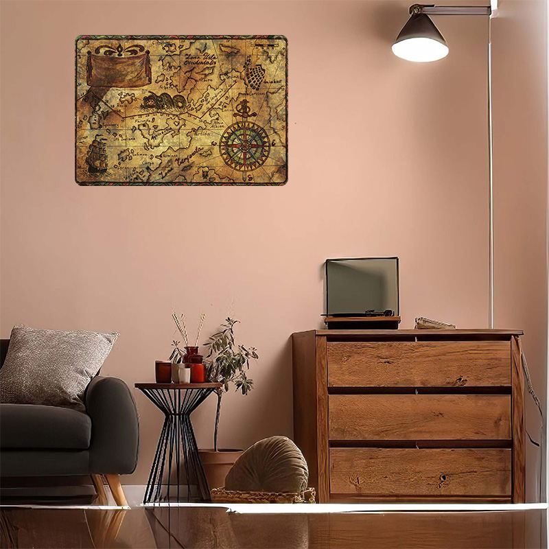 Affiche imprimée de la carte d - Custom Map Poster avis et prix