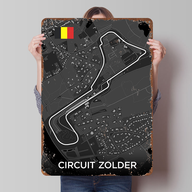 Affiche métallique personnalis - Custom Map Poster avis et prix